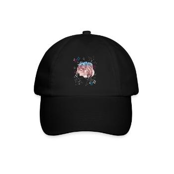 Manga Girl avec Casque Anime - Casquette classique - noir/noir - Devant