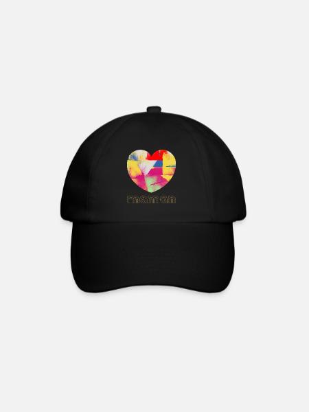 Maman cœur graphique - Casquette classique - noir/noir