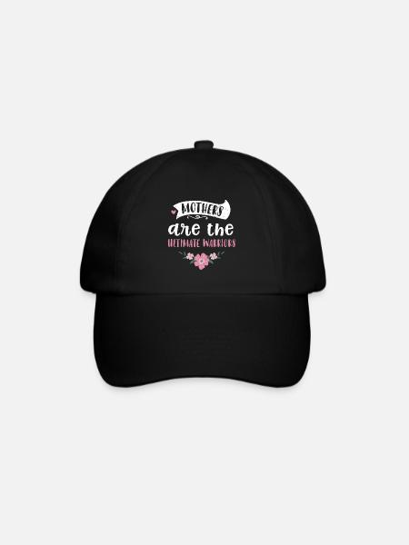 Les mères sont les guerrières ultimes - Casquette classique - noir/noir