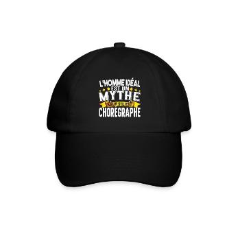 Chorégraphe Homme Chorégraphie Danseur Danser - Casquette classique - noir/noir - Devant