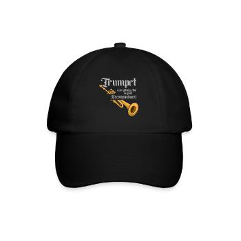 Drôle de trompette Fanfare d’instruments de musique - Casquette classique - noir/noir - Devant