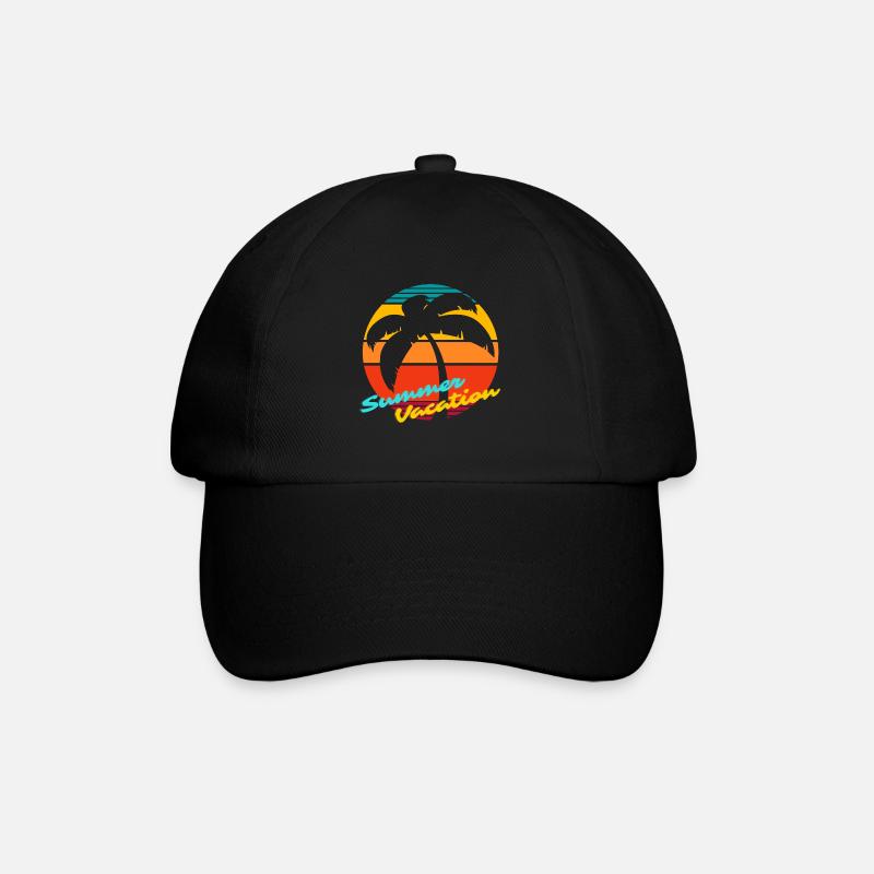 VACANCES - Casquette classique - noir/noir