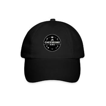 Cheesecake King 6 - Casquette classique - noir/noir - Devant