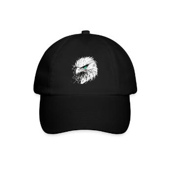 Libre comme l’aigle - Casquette classique - noir/noir - Devant