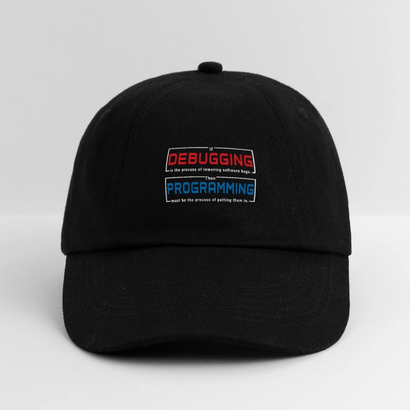Debugging programming Baseball Cap