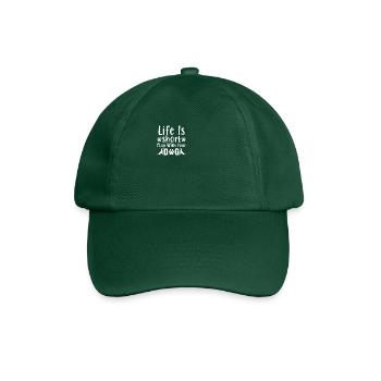 Chien - Casquette classique - vert bouteille - Devant