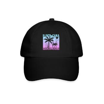 Punta Cana Dominican Republic - Baseball Cap - black/black - Front