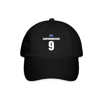 Saufwunderson Island Sauf Trikot Mallorca - Baseballkappe - Schwarz/Schwarz - Vorne