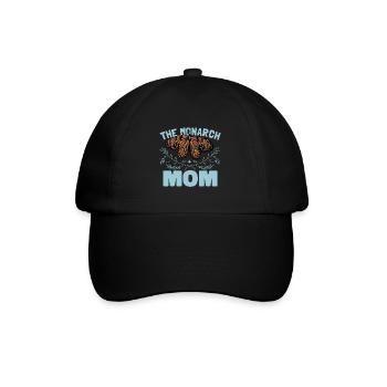 The Monarch Mom - Baseball Cap - black/black - Front