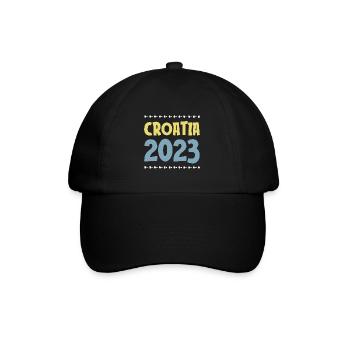 Croatia 2023 - Baseball Cap - black/black - Front