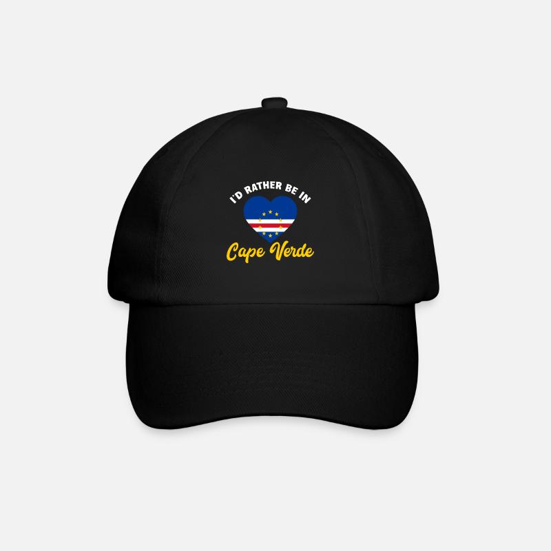 Drapeau du Cap-Vert Drapeau du Cap-Vert - Casquette classique - noir/noir