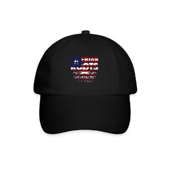 Liberia Flag Liberians - Baseball Cap - black/black - Front