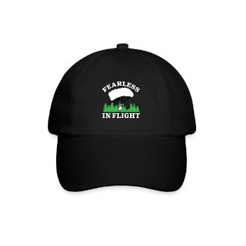 Paratroopers Skydiving Skydiving - Baseball Cap - black/black - Front