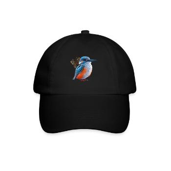 Martin-pêcheur - Casquette classique - noir/noir - Devant