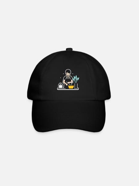 Humou ménage - Casquette classique - noir/noir