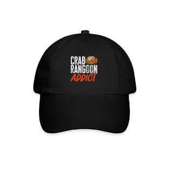 Krabben Rangoon Crab Rangoon - Baseball Cap - black/black - Front