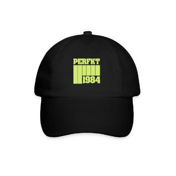 Perfect 1984 - Baseball Cap - black/black - Front