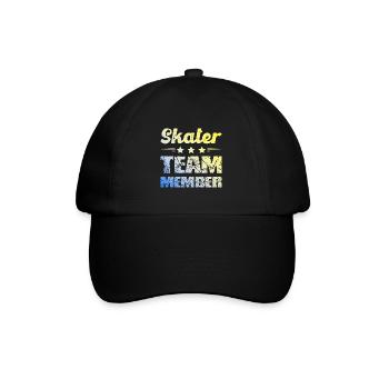 Skater Team - Baseball Cap - black/black - Front