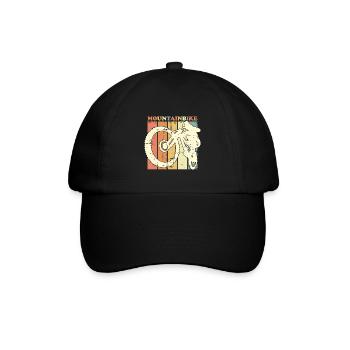 VTT - Casquette classique - noir/noir - Devant