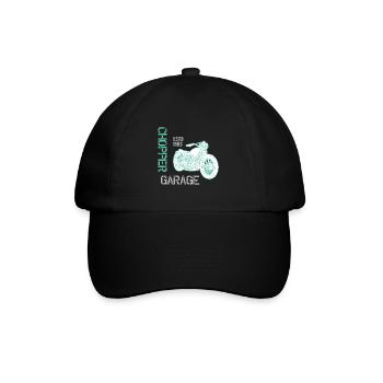 Bikers, motorcyclists - Baseball Cap - black/black - Front