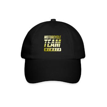 Motorcycle Team - Baseball Cap - black/black - Front