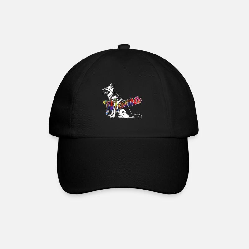 German Shepherd German Shepherd Mama - Baseball Cap - black/black