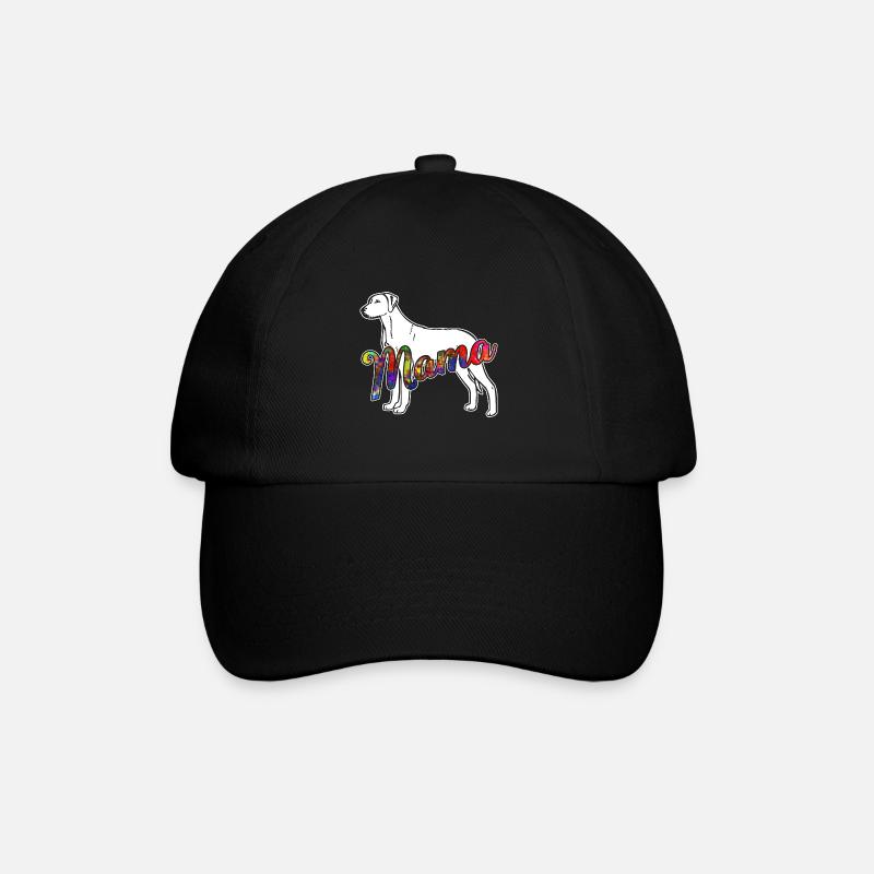 Rhodesian Ridgeback Rhodesian Ridgeback Mama - Baseball Cap - black/black