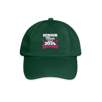 Senior Mom Class of 2024 Proud Mama Graduation - Baseballkappe - Flaschengrün - Vorne