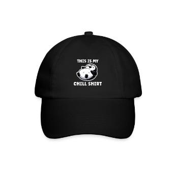Chemise de nuit drôle Chemise de nuit pingouin Sommeil - Casquette classique - noir/noir - Devant