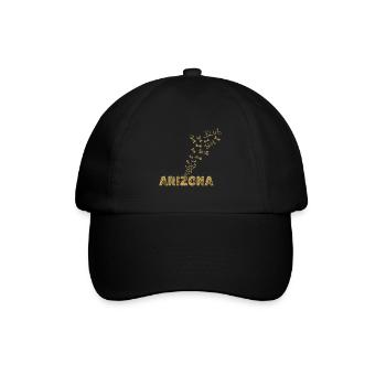 Arizona as a boat - Baseball Cap - black/black - Front