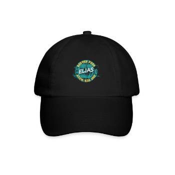 Elias - Baseball Cap - black/black - Front