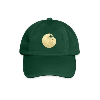 Alpinisme cool escalade escalade au clair de lune - Casquette classique - vert bouteille - Devant