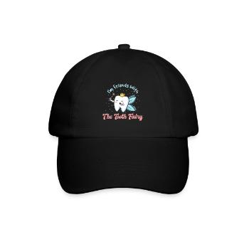 Assistante dentaire - Casquette classique - noir/noir - Devant