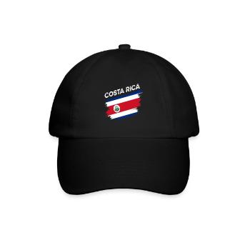 Costa Rica - Baseball Cap - black/black - Front