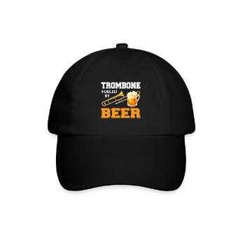 Trombone trombone trombone trombone don trombones - Casquette classique - noir/noir - Devant