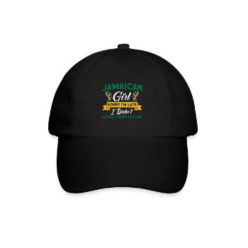 Jamaica Jamaican Flag Gift - Baseball Cap - black/black - Front