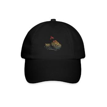 Imker Imkerei Bienenzucht Bienen Bienenzüchter Imk - Baseballkappe - Schwarz/Schwarz - Vorne