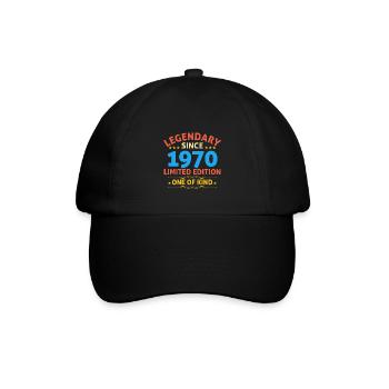 Legendary since 1970 Limited Edition - Baseball Cap - black/black - Front