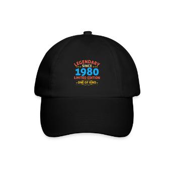 Legendary since 1980 Limited Edition - Baseball Cap - black/black - Front