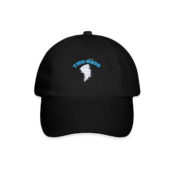 Deux Nado 2e anniversaire Tornade Thème Twonado 2 - Casquette classique - noir/noir - Devant