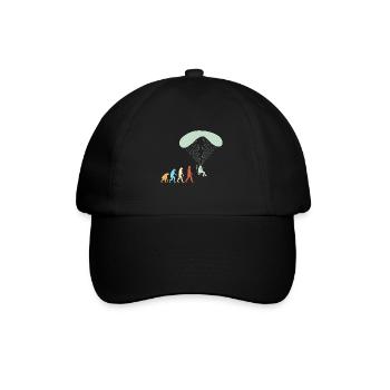 Paramoteur Parapente motorisé - Casquette classique - noir/noir - Devant