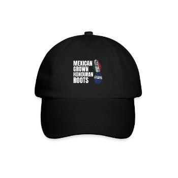 Basketball & Tacos Baseball Tacos Geschenk - Baseballkappe - Schwarz/Schwarz - Vorne