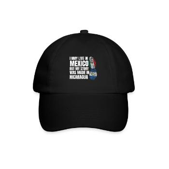 Australien Messy Bun Australien Messy Bun Geschenk - Baseballkappe - Schwarz/Schwarz - Vorne