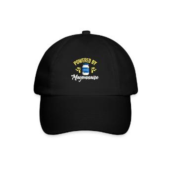 Mayonnaise - Baseball Cap - black/black - Front