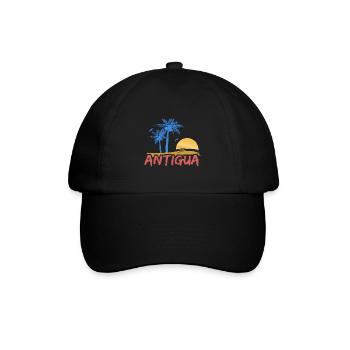 Antigua Beach - Baseball Cap - black/black - Front