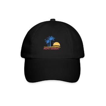 Plage de Montserrat - Casquette classique - noir/noir - Devant