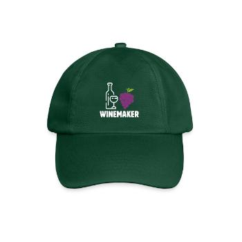 Winzer Alkoholisches Weingut Beruf Pacemaker Winer - Baseballkappe - Flaschengrün - Vorne