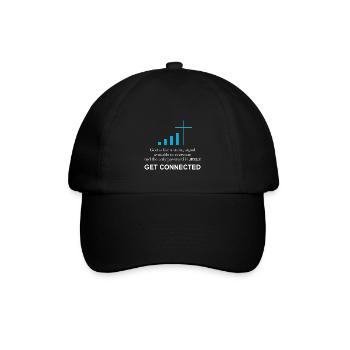 | Catholic priest Funny gift | - Baseball Cap - black/black - Front