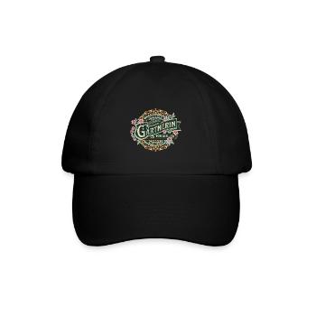 Gärtnerin ich bin dieser legendäre Gärtnerin - Baseballkappe - Schwarz/Schwarz - Vorne