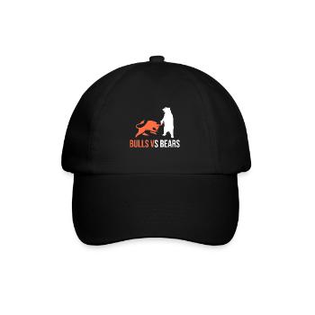 Taureaux VS Ours - Casquette classique - noir/noir - Devant